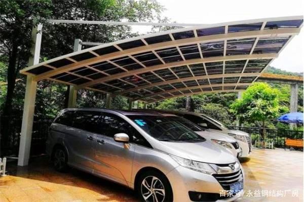 鋼結(jié)構(gòu)簡易車棚(鋼結(jié)構(gòu)簡易車棚外觀可能相對較為單一不如其他建筑材料如混凝土) 結(jié)構(gòu)框架施工 第2張 鋼結(jié)構(gòu)簡易車棚(鋼結(jié)構(gòu)簡易車棚外觀可能相對較為單一不如其他建筑材料如混凝土) 結(jié)構(gòu)框架施工 第2張