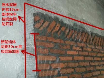砌塊磚上怎么固定（水泥砂漿粘結(jié)，砌塊磚固定） 建筑施工圖設(shè)計 第4張