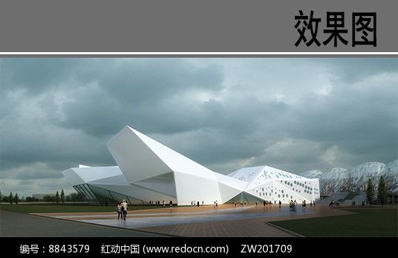 異形建筑效果圖種地用的（異形建筑效果圖主要用于展示建筑設(shè)計的獨(dú)特性和獨(dú)特性） 結(jié)構(gòu)地下室設(shè)計 第2張