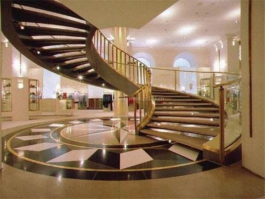 螺旋樓梯建筑（現(xiàn)代建筑中最具功能性的要素之一） 鋼結構網(wǎng)架設計 第1張