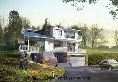 鋼結構房子效果圖（鋼結構別墅內(nèi)部布局設計鋼結構住宅節(jié)能技術介紹） 結構工業(yè)鋼結構設計 第1張