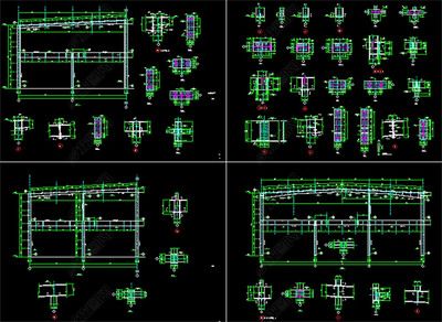 鋼結構廠房圖紙下載(鋼結構廠房cad圖紙下載) 結構污水處理池設計 第2張 鋼結構廠房圖紙下載(鋼結構廠房cad圖紙下載) 結構污水處理池設計 第2張