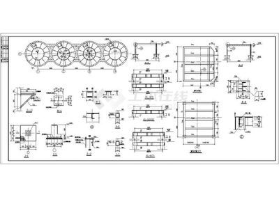 鋼結(jié)構(gòu)觀景平臺(tái)施工圖 鋼結(jié)構(gòu)玻璃棧道施工 第4張