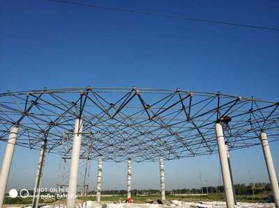 鋼網(wǎng)架結(jié)構(gòu)形式（鋼網(wǎng)架結(jié)構(gòu)主要形式） 結(jié)構(gòu)電力行業(yè)施工 第1張