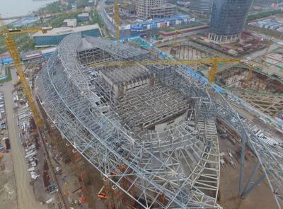 異形鋼結(jié)構(gòu)施工方案設(shè)計(jì)流程（異形鋼結(jié)構(gòu)施工方案的設(shè)計(jì)流程） 建筑效果圖設(shè)計(jì) 第4張