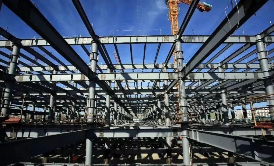 鋼結構停車樓用鋼量（遼寧省最大規(guī)模的鋼結構立體停車樓——世紀大廈站p+r立體停車場） 結構電力行業(yè)設計 第2張