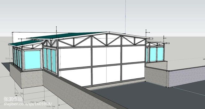 鋼結(jié)構(gòu)屋頂效果圖 結(jié)構(gòu)橋梁鋼結(jié)構(gòu)施工 第2張