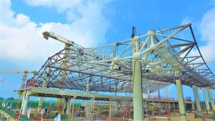 鋼屋架制作安裝施工方案 鋼結構網架設計 第3張 鋼屋架制作安裝施工方案 鋼結構網架設計 第3張