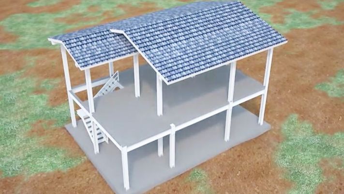 二層鋼結(jié)構(gòu)樓房 鋼結(jié)構(gòu)玻璃棧道設(shè)計(jì) 第4張 二層鋼結(jié)構(gòu)樓房 鋼結(jié)構(gòu)玻璃棧道設(shè)計(jì) 第4張