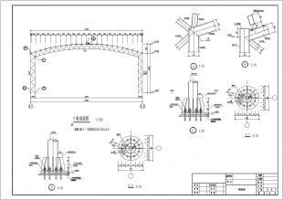 35米跨度鋼結(jié)構(gòu)圖紙(35米跨度鋼結(jié)構(gòu)設(shè)計規(guī)范) 建筑方案施工 第4張 35米跨度鋼結(jié)構(gòu)圖紙(35米跨度鋼結(jié)構(gòu)設(shè)計規(guī)范) 建筑方案施工 第4張