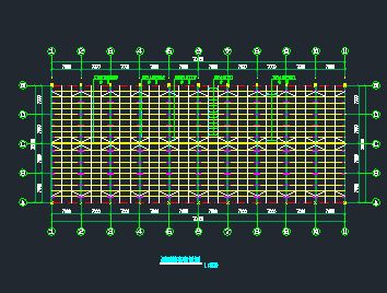 35米跨度鋼結(jié)構(gòu)圖紙(35米跨度鋼結(jié)構(gòu)設(shè)計規(guī)范) 建筑方案施工 第3張 35米跨度鋼結(jié)構(gòu)圖紙(35米跨度鋼結(jié)構(gòu)設(shè)計規(guī)范) 建筑方案施工 第3張