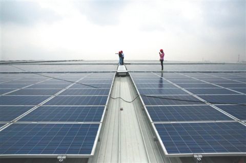 光伏政府屋頂（懷集縣人民政府大樓屋頂分布式光伏發(fā)電項目） 建筑消防施工 第2張