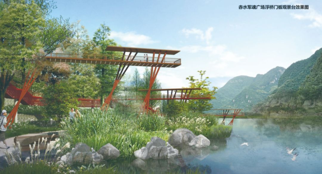 鋼結(jié)構(gòu)觀景臺(tái)效果圖 結(jié)構(gòu)砌體施工 第3張