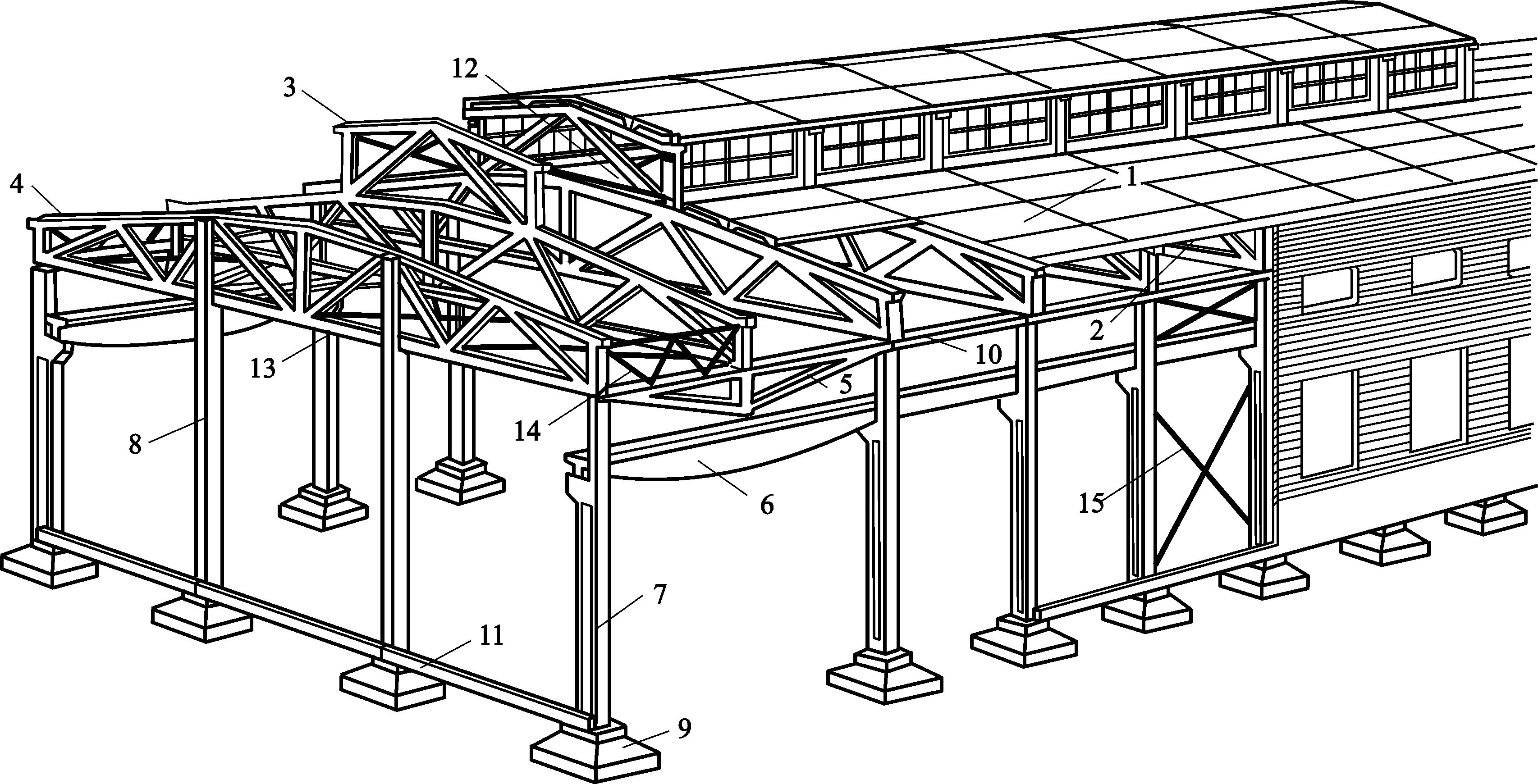 鋼屋架圖片(鋼屋架成本預(yù)算) 建筑施工圖設(shè)計 第5張 鋼屋架圖片(鋼屋架成本預(yù)算) 建筑施工圖設(shè)計 第5張