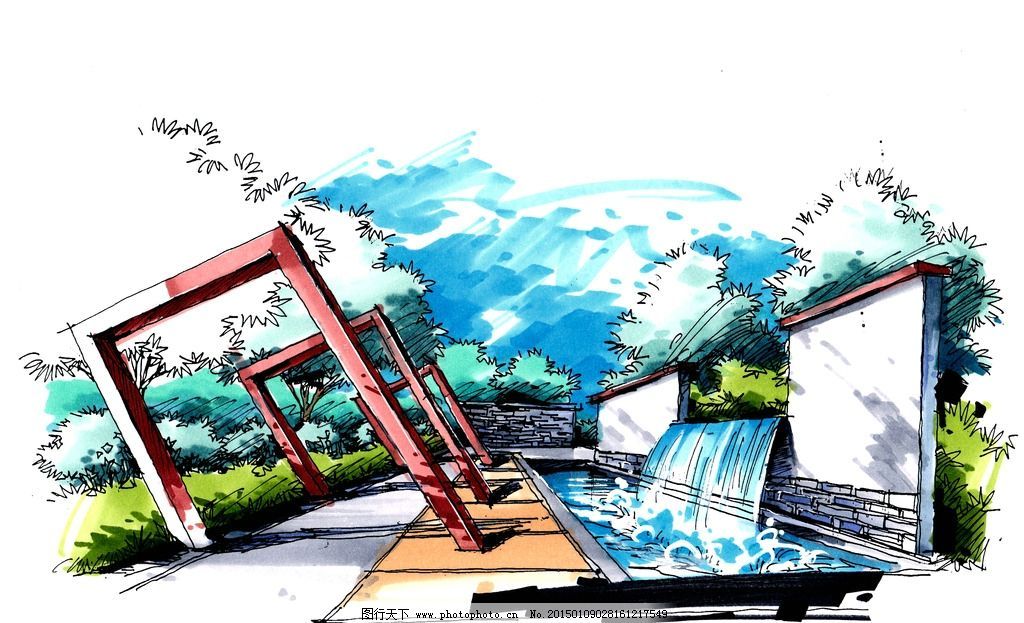 景觀廊架平面圖手繪 結(jié)構(gòu)橋梁鋼結(jié)構(gòu)設(shè)計 第3張 景觀廊架平面圖手繪 結(jié)構(gòu)橋梁鋼結(jié)構(gòu)設(shè)計 第3張