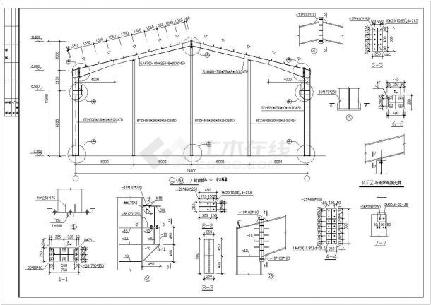 門式鋼結構廠房圖集(門式鋼結構廠房圖集是設計和建造此類廠房不可或缺的工具) 結構電力行業(yè)施工 第5張 門式鋼結構廠房圖集(門式鋼結構廠房圖集是設計和建造此類廠房不可或缺的工具) 結構電力行業(yè)施工 第5張