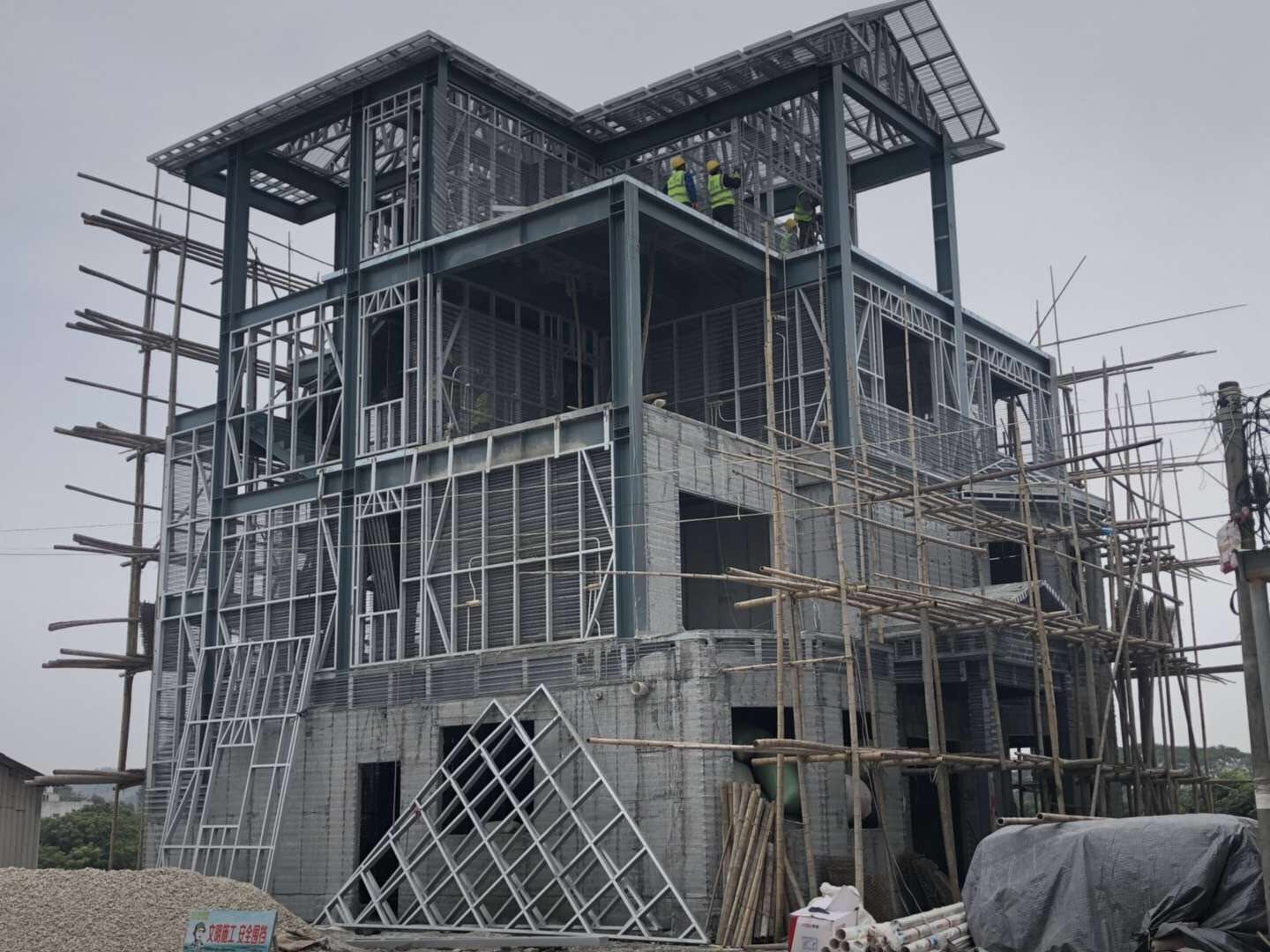 鋼結(jié)構(gòu)住宅建筑圖(鋼結(jié)構(gòu)住宅建筑圖包含哪些內(nèi)容) 建筑方案施工 第1張 鋼結(jié)構(gòu)住宅建筑圖(鋼結(jié)構(gòu)住宅建筑圖包含哪些內(nèi)容) 建筑方案施工 第1張