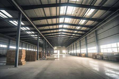 鋼結(jié)構(gòu)車間圖片高清 建筑方案施工 第1張