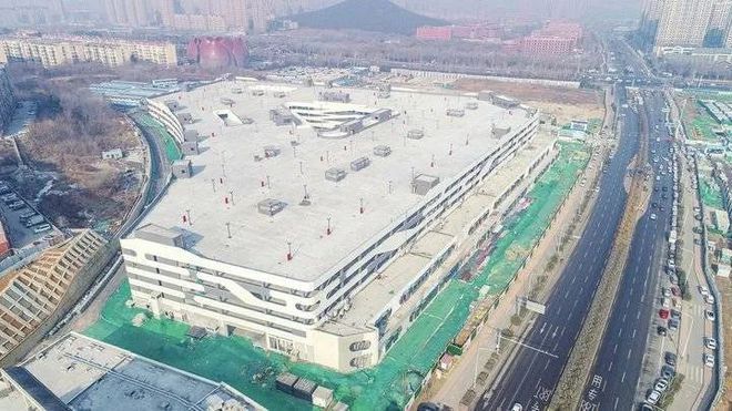 鋼結(jié)構(gòu)自動(dòng)停車(chē)樓（新華1949園區(qū)鋼結(jié)構(gòu)停車(chē)樓） 北京網(wǎng)架設(shè)計(jì) 第2張