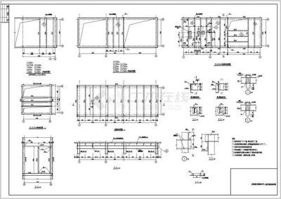 鋼結(jié)構(gòu)四層建筑結(jié)構(gòu)圖 結(jié)構(gòu)污水處理池設(shè)計(jì) 第3張 鋼結(jié)構(gòu)四層建筑結(jié)構(gòu)圖 結(jié)構(gòu)污水處理池設(shè)計(jì) 第3張