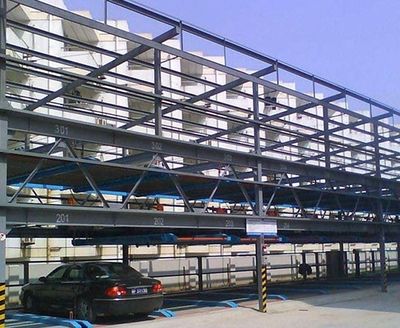 自走式鋼構(gòu)立體停車樓（自走式停車樓的收費(fèi)標(biāo)準(zhǔn)是什么？） 鋼結(jié)構(gòu)桁架施工 第2張