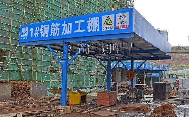 鋼筋加工場(chǎng)防護(hù)棚雙層防護(hù)高度多少 鋼結(jié)構(gòu)玻璃棧道施工 第4張 鋼筋加工場(chǎng)防護(hù)棚雙層防護(hù)高度多少 鋼結(jié)構(gòu)玻璃棧道施工 第4張