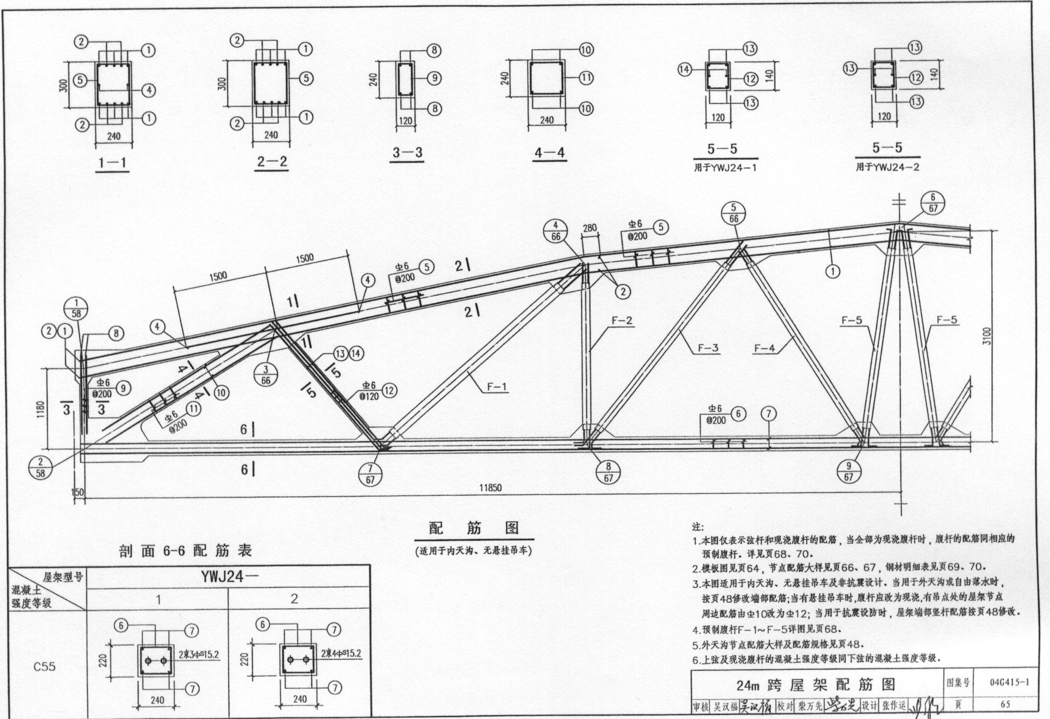 三角形鋼屋架施工圖 結構框架設計 第4張 三角形鋼屋架施工圖 結構框架設計 第4張