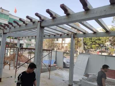 鋼結(jié)構(gòu)廊架人工費(fèi)多少錢一噸 鋼結(jié)構(gòu)門式鋼架施工 第2張 鋼結(jié)構(gòu)廊架人工費(fèi)多少錢一噸 鋼結(jié)構(gòu)門式鋼架施工 第2張