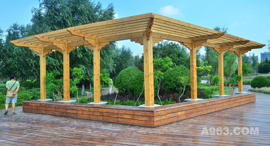 景觀廊架設(shè)計案例 結(jié)構(gòu)工業(yè)鋼結(jié)構(gòu)設(shè)計 第3張 景觀廊架設(shè)計案例 結(jié)構(gòu)工業(yè)鋼結(jié)構(gòu)設(shè)計 第3張