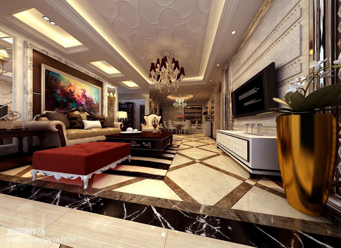 清遠裝修效果圖（清遠店鋪裝修設(shè)計效果圖） 建筑方案設(shè)計 第1張