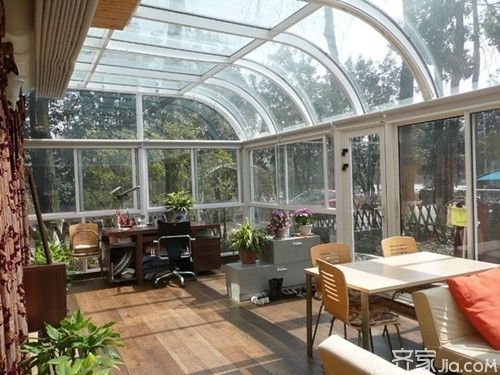 鋼結(jié)構(gòu)陽光房多少錢一平（鋼結(jié)構(gòu)陽光房價格） 結(jié)構(gòu)工業(yè)鋼結(jié)構(gòu)施工 第5張