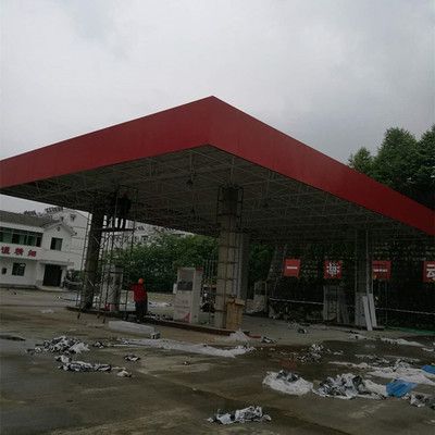 加油站輕鋼罩棚施工方案(加油站罩棚鋁扣板吊頂施工技巧分享加油站罩棚材料選擇要點(diǎn)) 鋼結(jié)構(gòu)玻璃棧道設(shè)計(jì) 第2張 加油站輕鋼罩棚施工方案(加油站罩棚鋁扣板吊頂施工技巧分享加油站罩棚材料選擇要點(diǎn)) 鋼結(jié)構(gòu)玻璃棧道設(shè)計(jì) 第2張