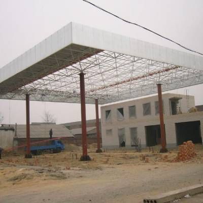 加油站輕鋼罩棚施工方案(加油站罩棚鋁扣板吊頂施工技巧分享加油站罩棚材料選擇要點(diǎn)) 鋼結(jié)構(gòu)玻璃棧道設(shè)計(jì) 第5張 加油站輕鋼罩棚施工方案(加油站罩棚鋁扣板吊頂施工技巧分享加油站罩棚材料選擇要點(diǎn)) 鋼結(jié)構(gòu)玻璃棧道設(shè)計(jì) 第5張