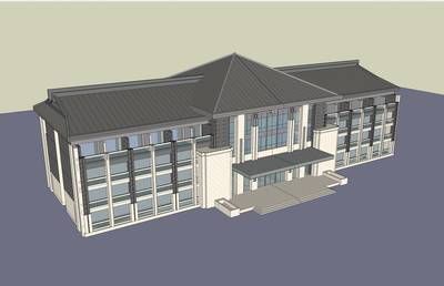 鋼結(jié)構(gòu)二層辦公樓效果圖 鋼結(jié)構(gòu)玻璃棧道設(shè)計(jì) 第4張