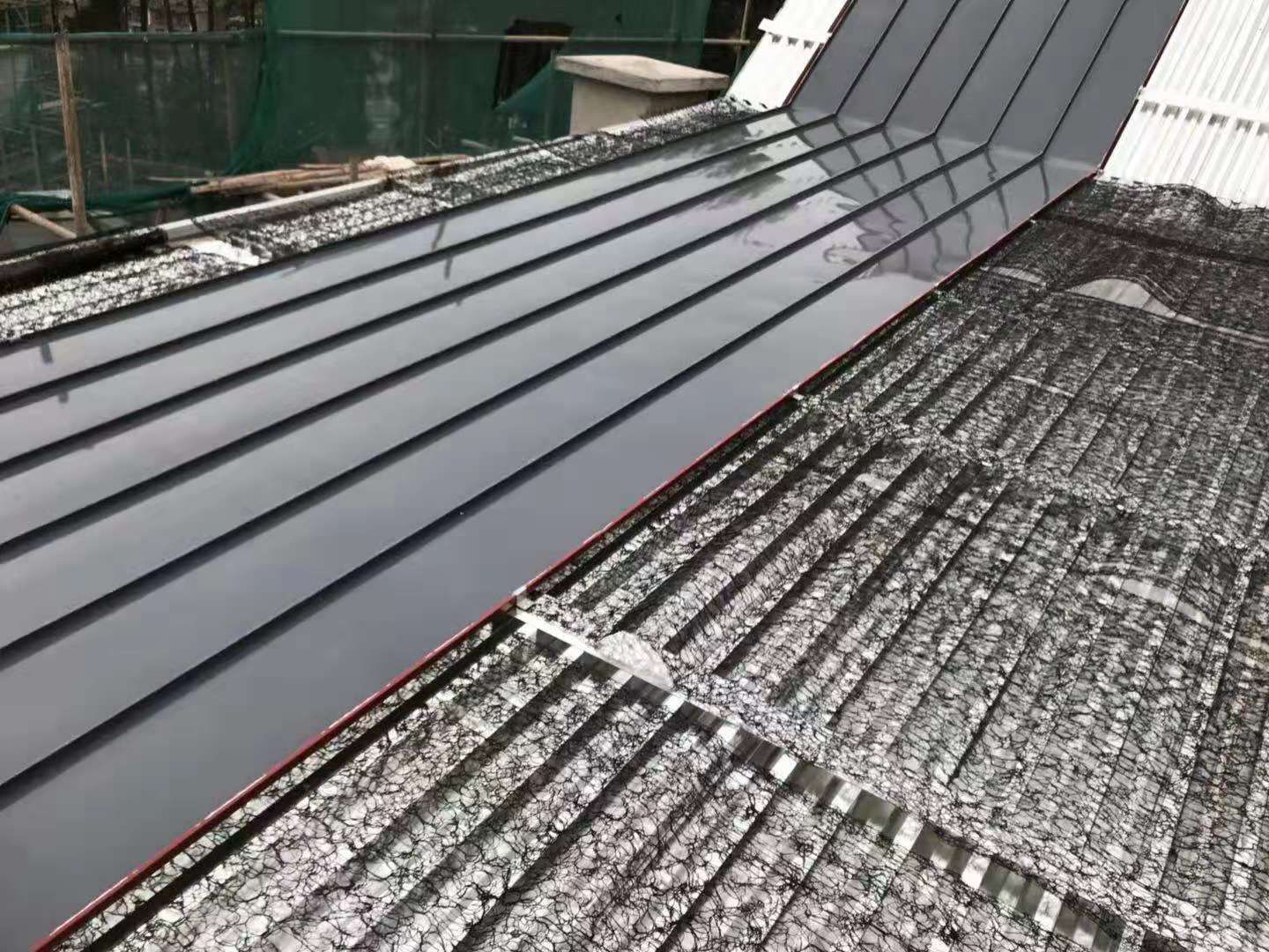 yx65-430型鋁錳鎂合金屋面面板 結(jié)構(gòu)工業(yè)鋼結(jié)構(gòu)設(shè)計 第1張