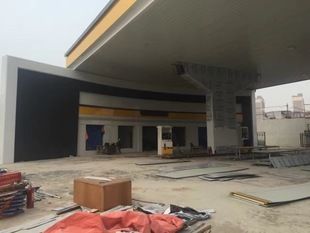 加油站罩棚材質(zhì)有哪些 結(jié)構(gòu)地下室設(shè)計(jì) 第5張