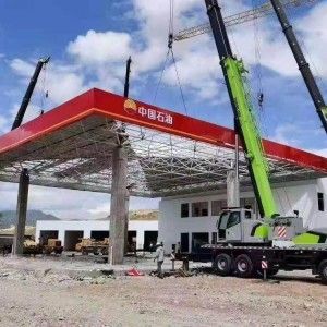 加油站鋼構(gòu)行情怎么樣（加油站鋼結(jié)構(gòu)市場趨勢預(yù)測鋼結(jié)構(gòu)加油站罩棚設(shè)計(jì)案例） 結(jié)構(gòu)框架施工 第5張