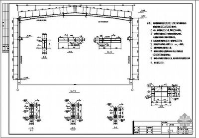 鋼結(jié)構(gòu)車間圖紙設(shè)計（鋼結(jié)構(gòu)車間圖紙設(shè)計通常包括了建筑設(shè)計說明、門窗表、平面圖、樓梯間詳圖） 鋼結(jié)構(gòu)跳臺設(shè)計 第2張