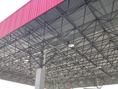 加油站架高頂棚 建筑效果圖設(shè)計(jì) 第4張 加油站架高頂棚 建筑效果圖設(shè)計(jì) 第4張