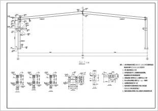 屋面梁平面布置圖(如何理解和應(yīng)用屋面梁平面布置圖) 鋼結(jié)構(gòu)跳臺(tái)設(shè)計(jì) 第5張 屋面梁平面布置圖(如何理解和應(yīng)用屋面梁平面布置圖) 鋼結(jié)構(gòu)跳臺(tái)設(shè)計(jì) 第5張