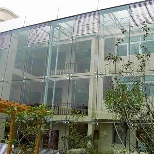 鋼結構玻璃墻效果圖(2023全玻璃墻裝修效果圖) 結構工業(yè)裝備設計 第1張 鋼結構玻璃墻效果圖(2023全玻璃墻裝修效果圖) 結構工業(yè)裝備設計 第1張