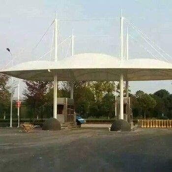 加油站大棚安裝方法圖解（加油站大棚鋼結構選材指南加油站罩棚安裝步驟和注意事項） 結構電力行業(yè)設計 第1張