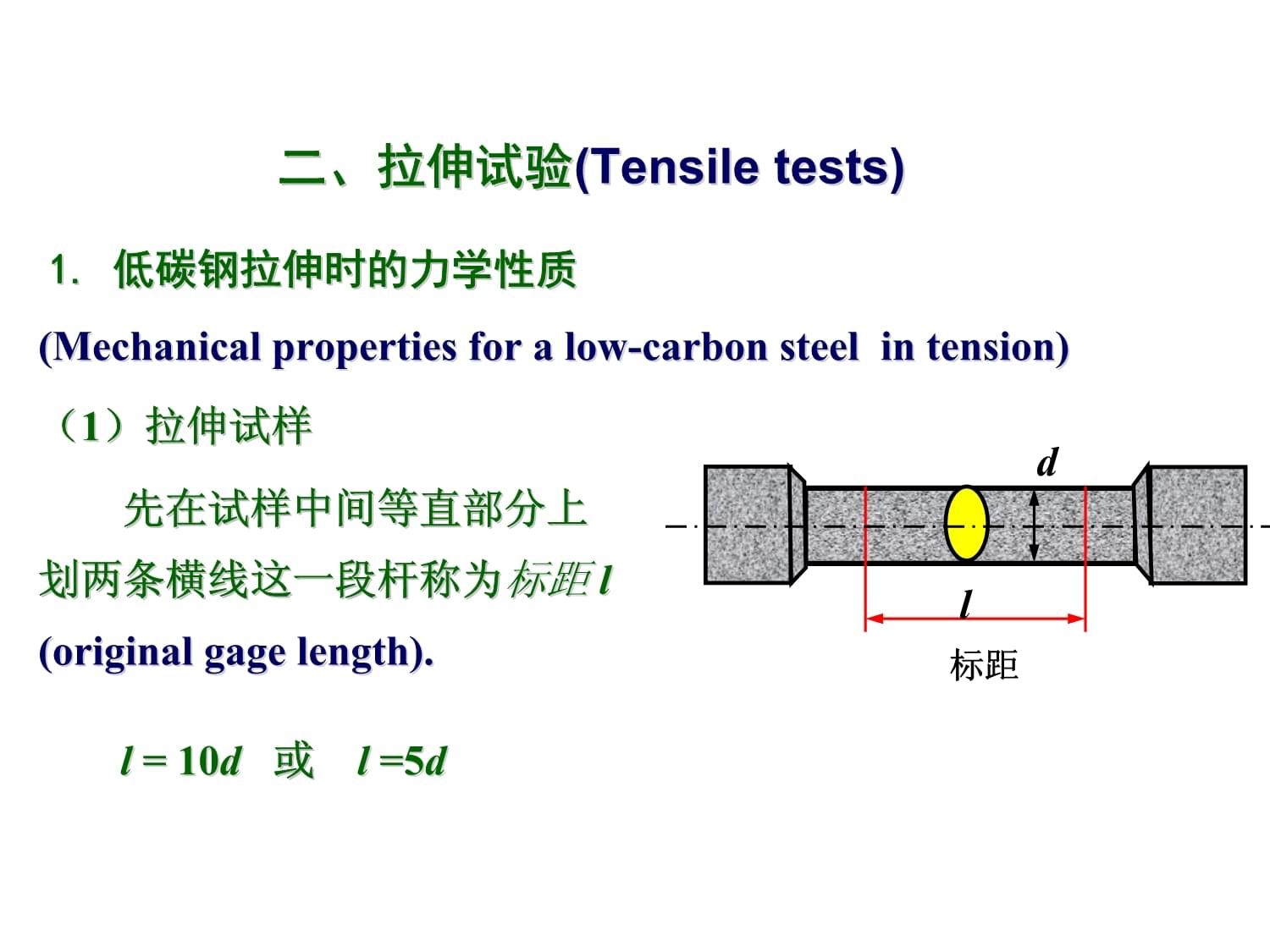 試比較低碳鋼在拉伸及壓縮時(shí)的力學(xué)性能（低碳鋼在壓縮時(shí)的力學(xué)性能有所差異） 鋼結(jié)構(gòu)門式鋼架施工 第1張