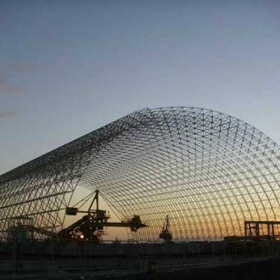 煤棚網(wǎng)架生產(chǎn)廠家價(jià)格 鋼結(jié)構(gòu)網(wǎng)架設(shè)計(jì) 第2張 煤棚網(wǎng)架生產(chǎn)廠家價(jià)格 鋼結(jié)構(gòu)網(wǎng)架設(shè)計(jì) 第2張