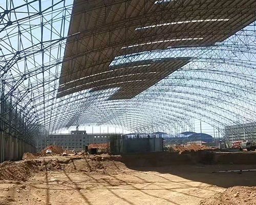 煤棚網(wǎng)架生產(chǎn)廠家價(jià)格 鋼結(jié)構(gòu)網(wǎng)架設(shè)計(jì) 第5張 煤棚網(wǎng)架生產(chǎn)廠家價(jià)格 鋼結(jié)構(gòu)網(wǎng)架設(shè)計(jì) 第5張