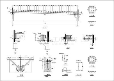 橋梁鋼結(jié)構(gòu)細節(jié)設(shè)計大樣圖 裝飾幕墻設(shè)計 第3張 橋梁鋼結(jié)構(gòu)細節(jié)設(shè)計大樣圖 裝飾幕墻設(shè)計 第3張