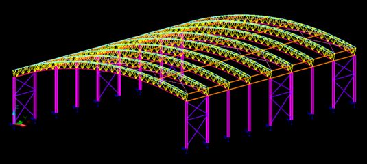 桁架結(jié)構(gòu)選型簡圖 鋼結(jié)構(gòu)異形設(shè)計 第1張 桁架結(jié)構(gòu)選型簡圖 鋼結(jié)構(gòu)異形設(shè)計 第1張
