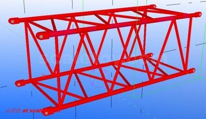鋼結(jié)構(gòu)桁架支架放樣 結(jié)構(gòu)橋梁鋼結(jié)構(gòu)設(shè)計(jì) 第2張 鋼結(jié)構(gòu)桁架支架放樣 結(jié)構(gòu)橋梁鋼結(jié)構(gòu)設(shè)計(jì) 第2張