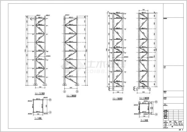 管道桁架結(jié)構(gòu)圖 結(jié)構(gòu)砌體設(shè)計 第3張 管道桁架結(jié)構(gòu)圖 結(jié)構(gòu)砌體設(shè)計 第3張