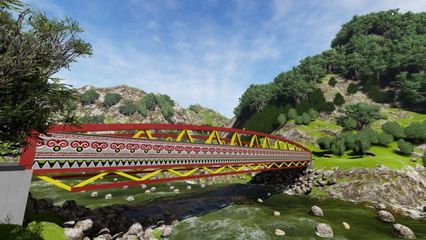 結構設計大賽桁架橋(桁架橋設計大賽創(chuàng)新思路探討結構設計大賽創(chuàng)新思路) 鋼結構玻璃棧道設計 第3張 結構設計大賽桁架橋(桁架橋設計大賽創(chuàng)新思路探討結構設計大賽創(chuàng)新思路) 鋼結構玻璃棧道設計 第3張